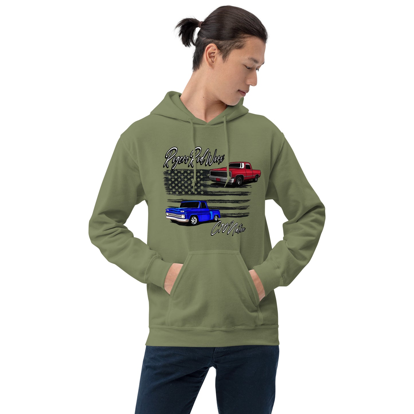 Rogers Rod Worx C10 Nation Unisex Hoodie