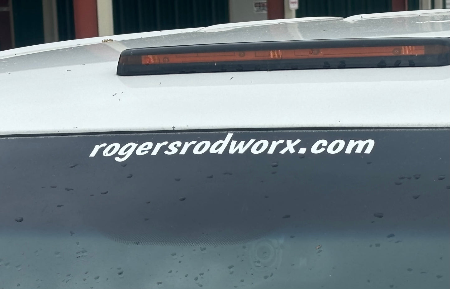 Rogers Rod Worx Window Decal