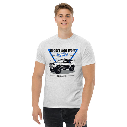 Rogers Rod Worx Ford Bronco classic tee