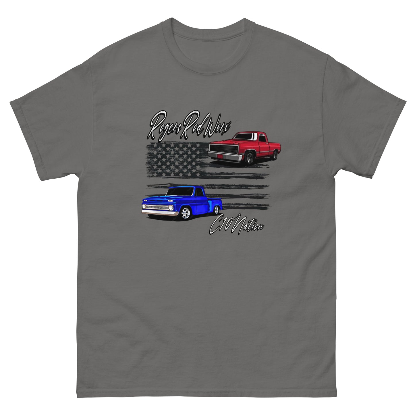 Rogers Rod Worx C10 Nation Men's classic tee