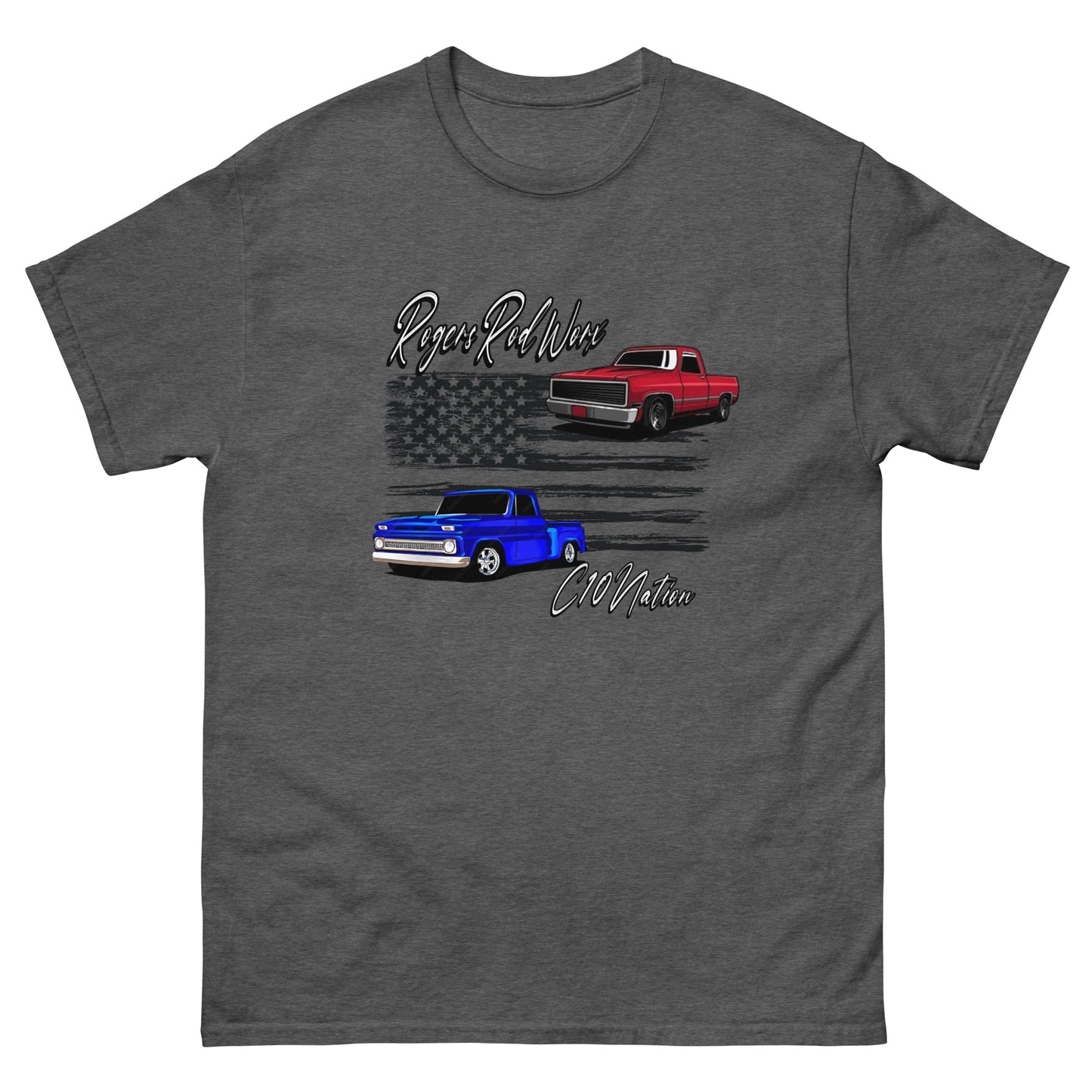 Rogers Rod Worx C10 Nation Men's classic tee