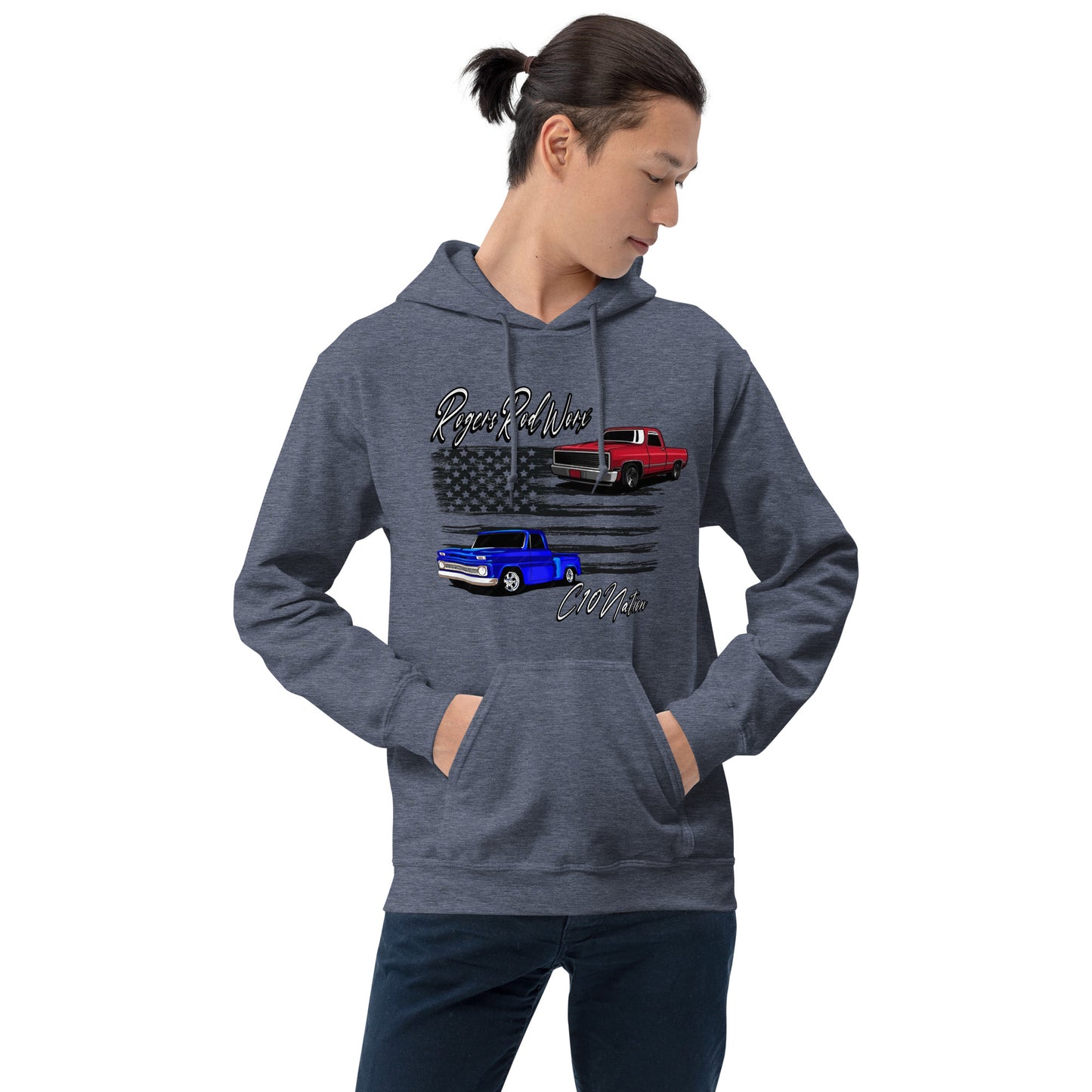 Rogers Rod Worx C10 Nation Unisex Hoodie