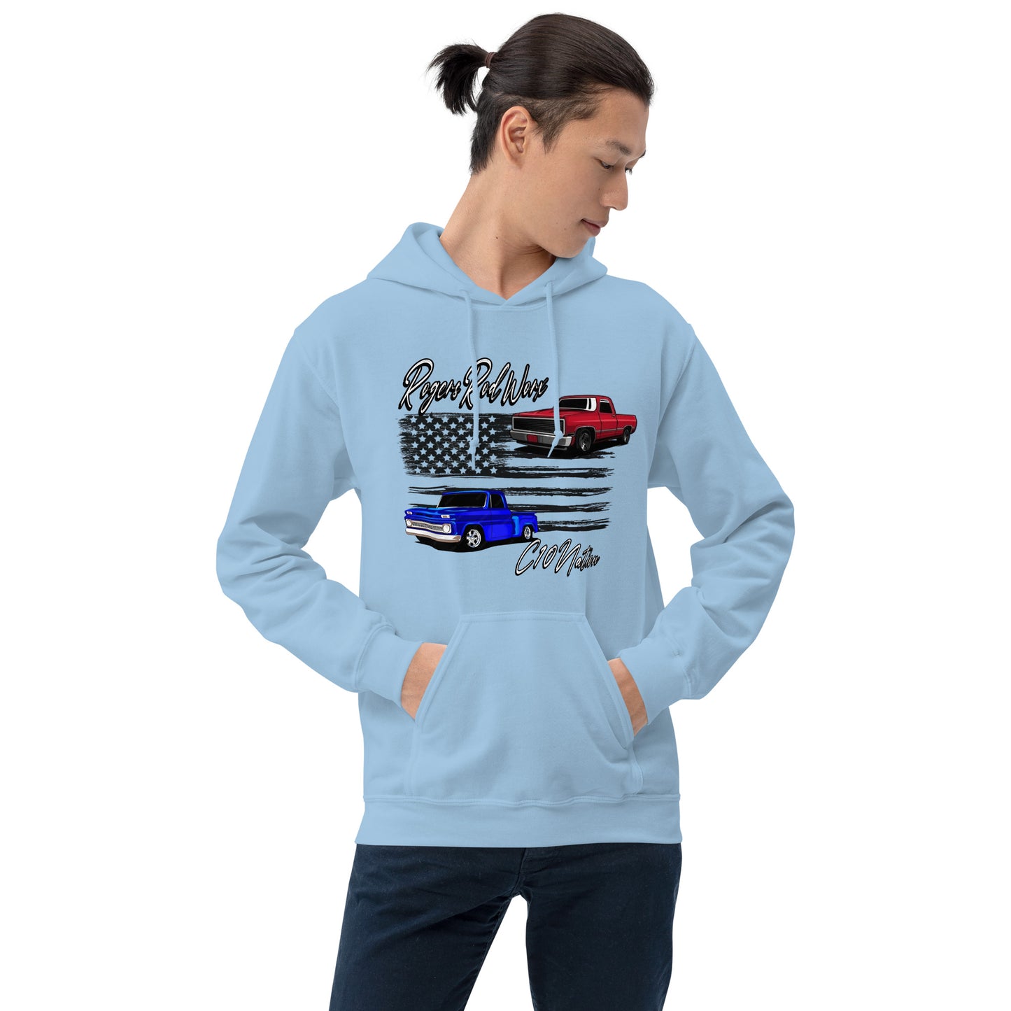 Rogers Rod Worx C10 Nation Unisex Hoodie