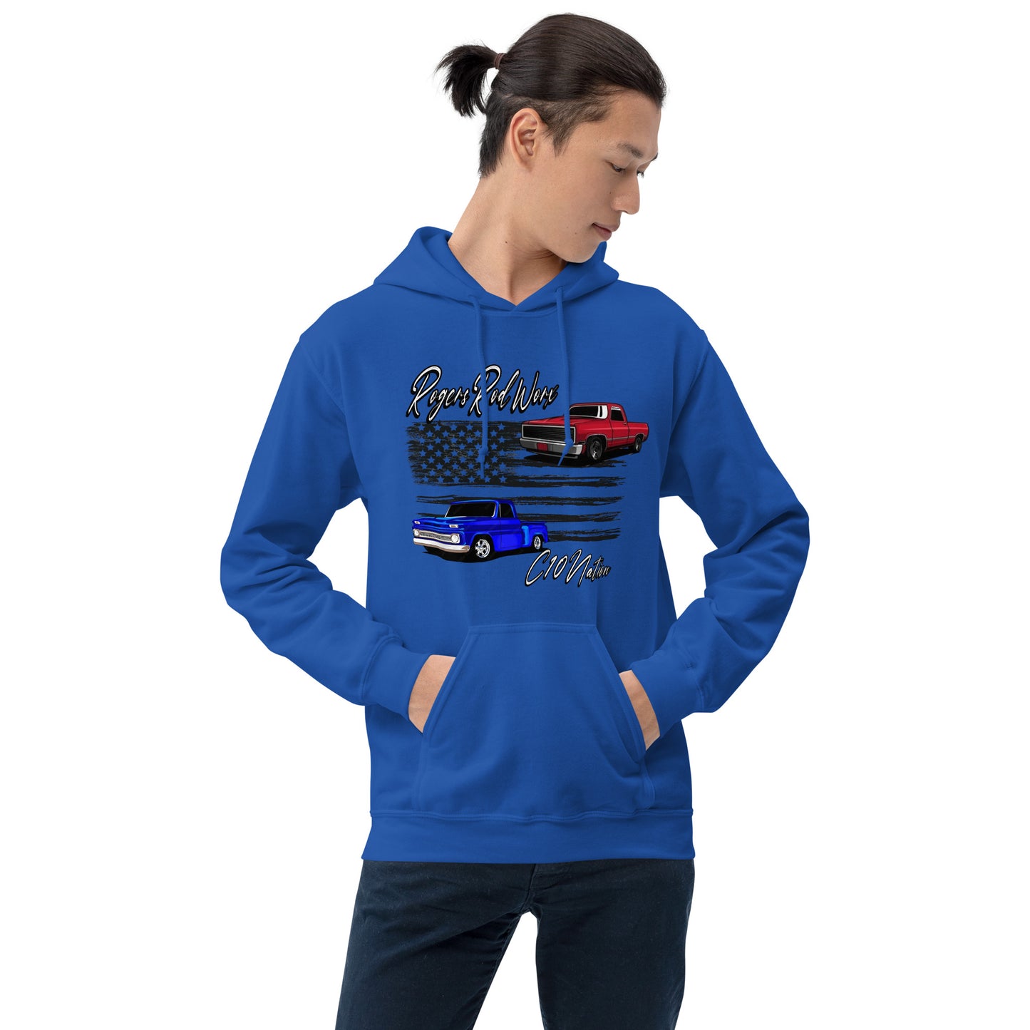 Rogers Rod Worx C10 Nation Unisex Hoodie