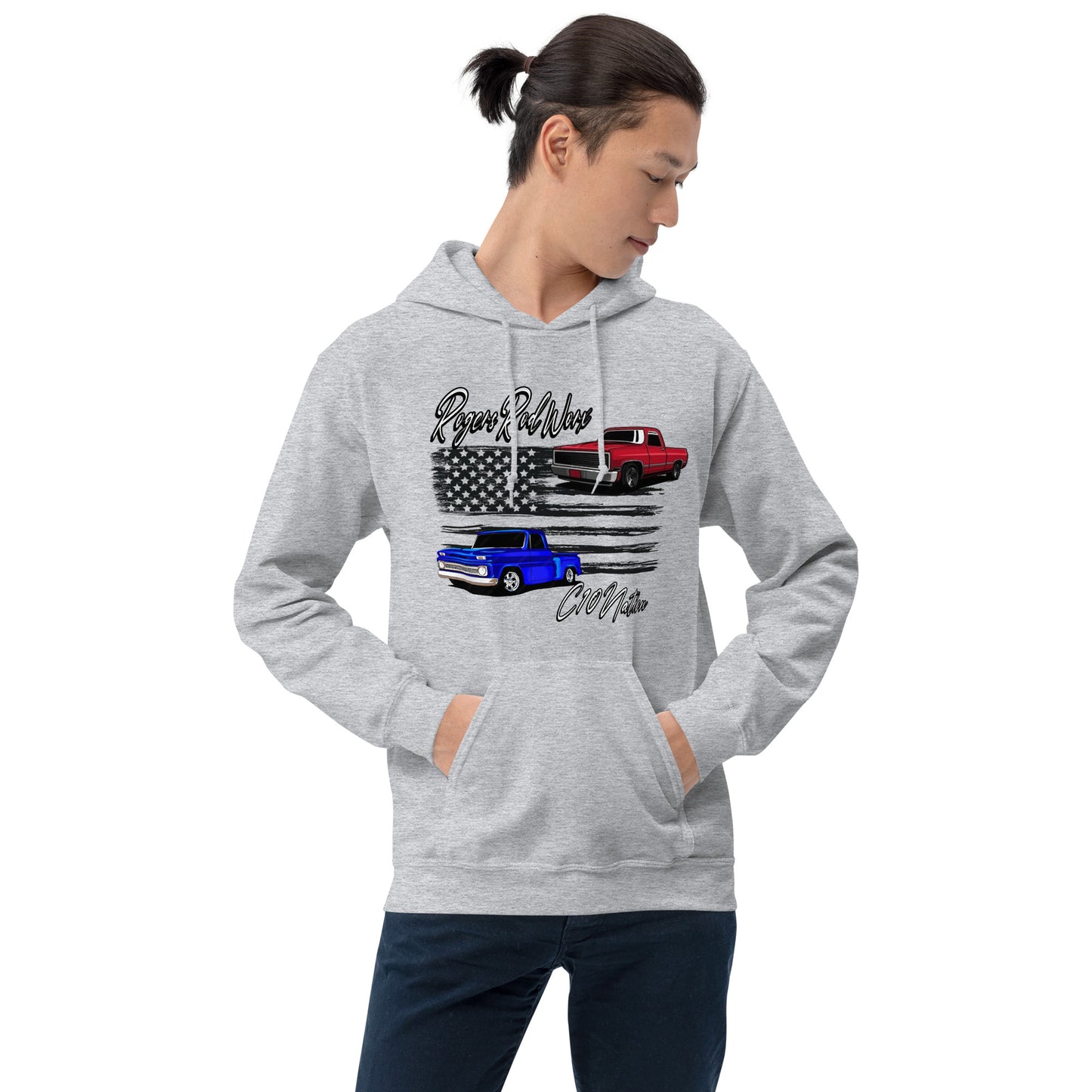 Rogers Rod Worx C10 Nation Unisex Hoodie